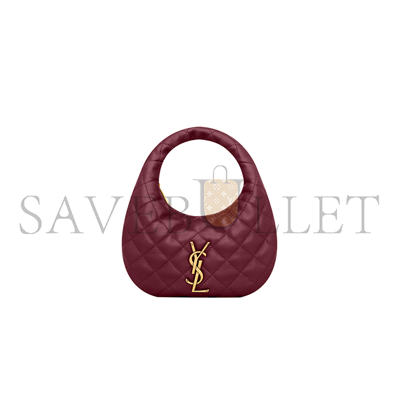 YSL ICARINO MINI IN QUILTED NAPPA 871329AAANG6197 (19*12*5cm)